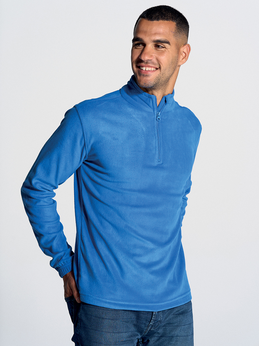 MICROPILE UNISEX MEZZA ZIP