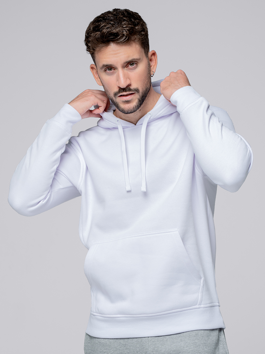 FELPA UOMO CAPPUCCIO LEGGERA FRENCH TERRY