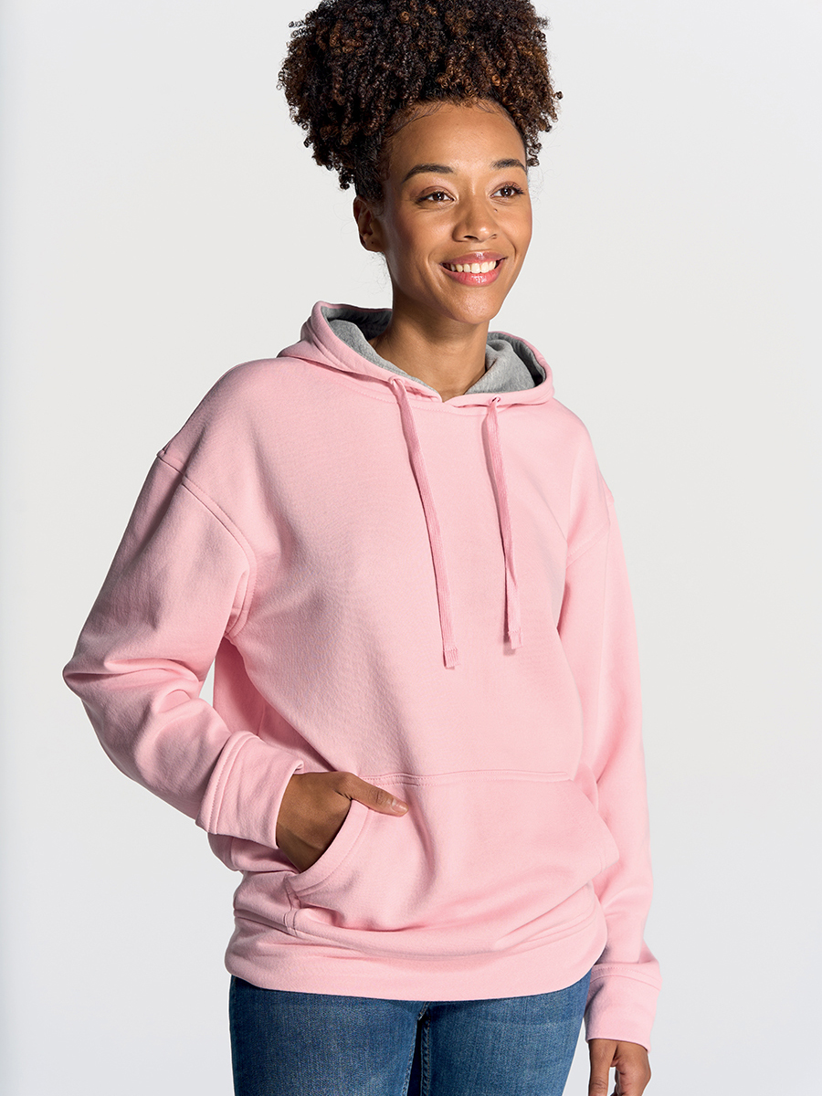 FELPA UNISEX CAPPUCCIO OCEAN CONTRAST