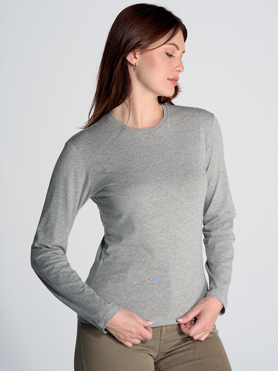 T-SHIRT DONNA MANICA LUNGA REGULAR