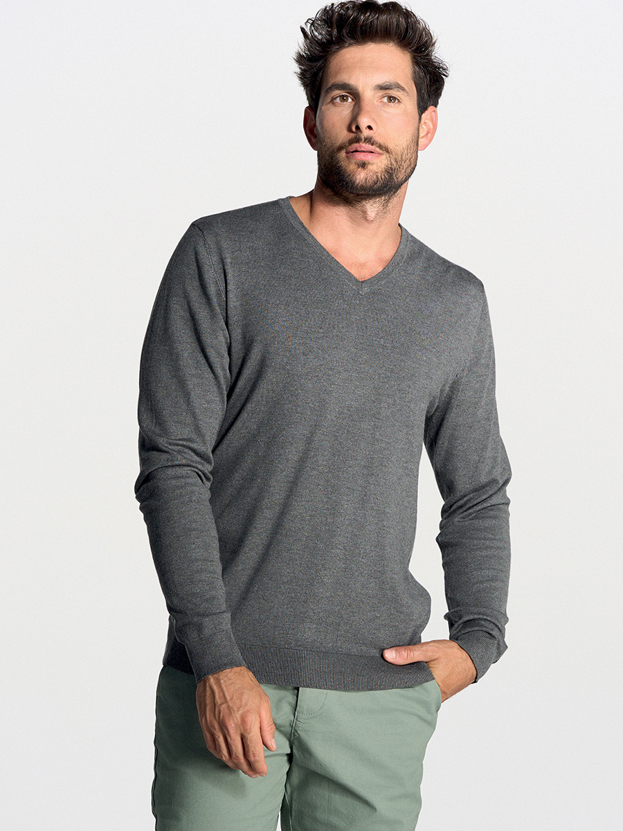 PULLOVER UOMO COLLO A V
